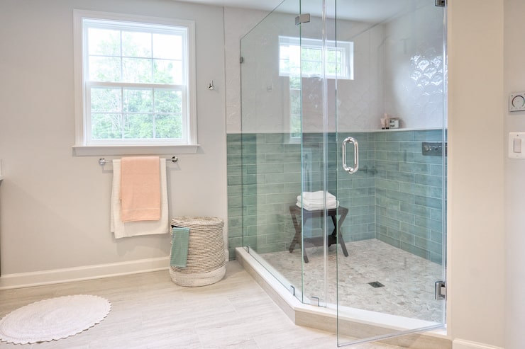 shower pan vs tile floor shower which is better